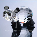 水晶小雕像裝飾 - 熊貓  CR-o-256